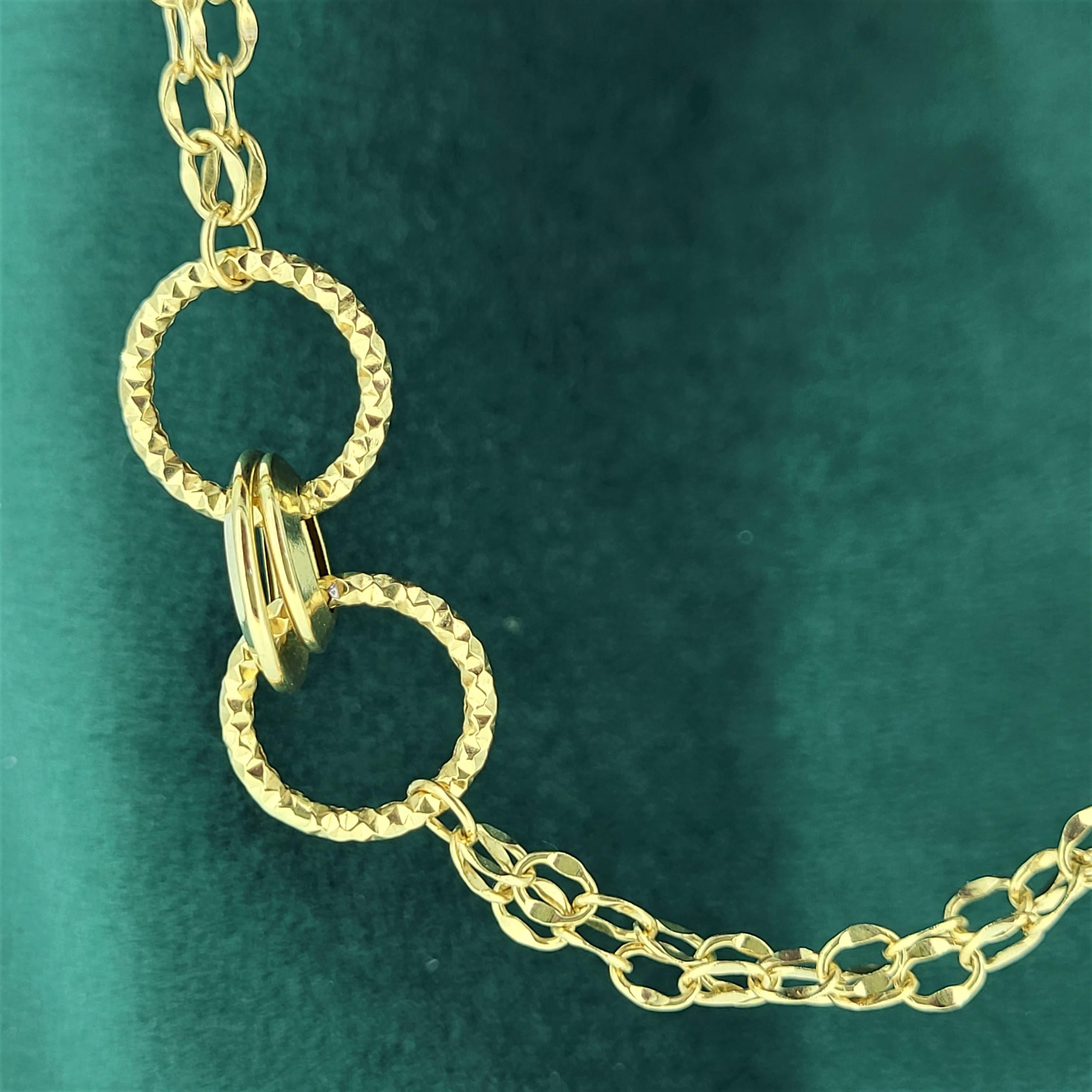18ct. Gold plated Twisted Rope chain – V By Laura Vann